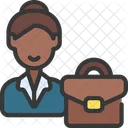 Business Woman  Icon