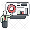 Business Workshop Presentation Seminar Icon