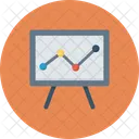 Businessgraph Businesspresentation Graphboard Icon