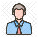 Business Man Male Icon