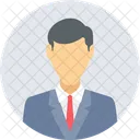 Businessman Leader Manager Icon