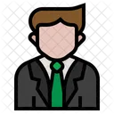 Businessman Job Avatar Icon