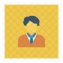 Businessman User Accounting Icon