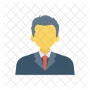 Businessman Man Accounting Icon