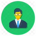 Businessman Businessperson Tycoon Icon