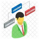 Businessman Corporate Manager Business Manager Icon