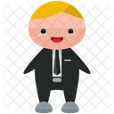 Businessman Suit Man Icon