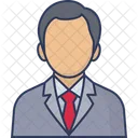 Manager Employee Businessman Icon