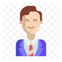 Businessman Manager Employee Icon