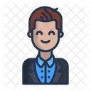 Businessman Manager Employee Icon