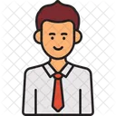 Businessman Boss Manager Icon