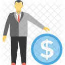 Businessman Businessperson Investor Icon