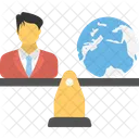 International Business Scale Icon