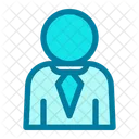Businessman Manager Boss Icon