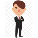 Businessman Male Office Icon