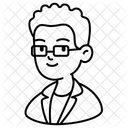 Businessman avatar  Icon