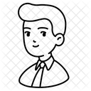 Businessman avatar  Icon