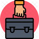 Businessman Bag Briefcase Office Bag Icon
