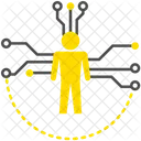 Businessman Connection  Icon