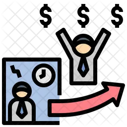 Businessman Freedom  Icon