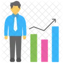 Businessman Growth Business Icon