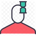 Businessman Salt Watch Icon