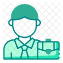 Businessman Man Male Icon