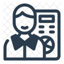 Analyst Research Evaluation Icon