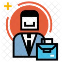 Businessman Employee Worker Icon