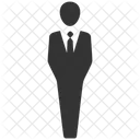 Business Man Agent Manager Icon