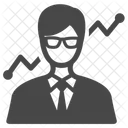 Businessman Dealer Hustler Icon