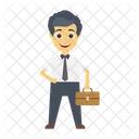 Employee User Business Icon