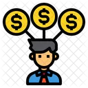 Finance Share Team Icon