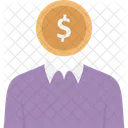 Businessman Businessperson Accountant Icon