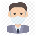 Avatar Businessman Worker Icon
