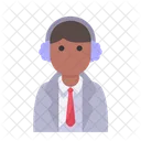 Winter Avatar User Profile People Businessman アイコン