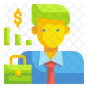 Businessman Officer Employee Icon