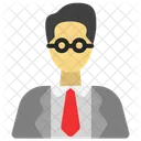 Businessman Employee Profile Icon