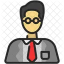 Businessman Employee Profile Icon