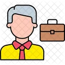 Businessman Man Male 아이콘