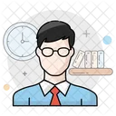 Office Employee Business Man Icon