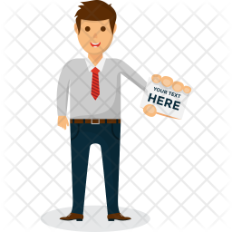 Businessman Mascot Icon