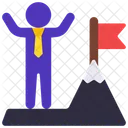Businessman Milestones  Icon