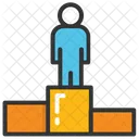 Businessman Promotion  Icon