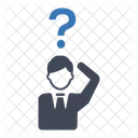 Businessman Question  Icon