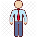 Businessman Standing Icon