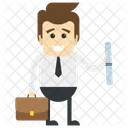 Business Businessman Certificate Icon