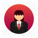 Businesswoman Business Girl Avatar Icon