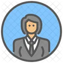Businesswoman Business Female Icon