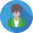 Businesswoman Lady Secretary Icon